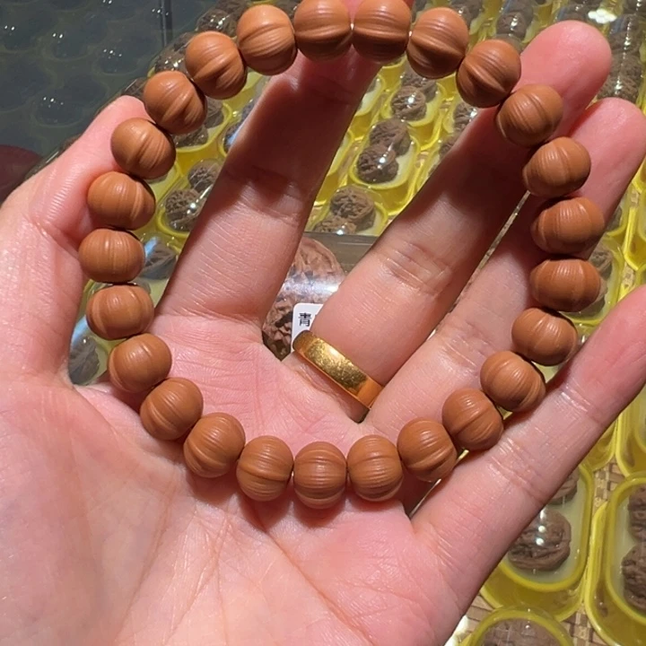 手串猴头核桃拉丝鲨鱼背