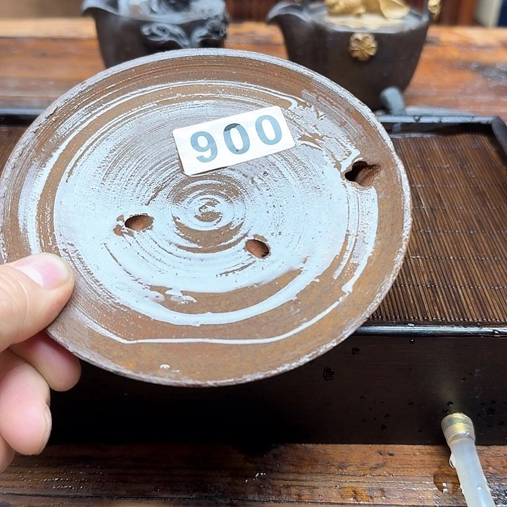 纯手工制作粗陶茶具