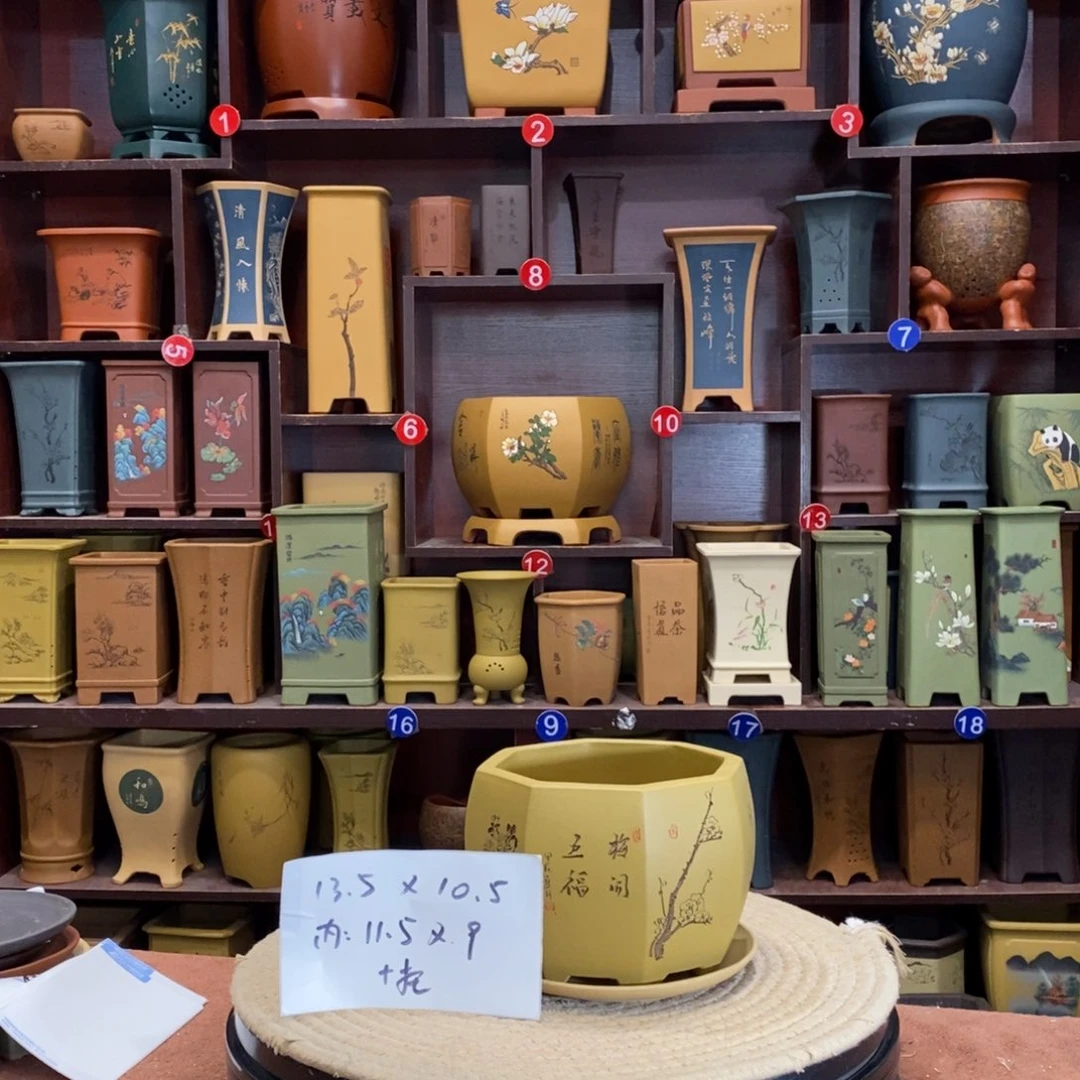 紫砂花盆紫砂艺术