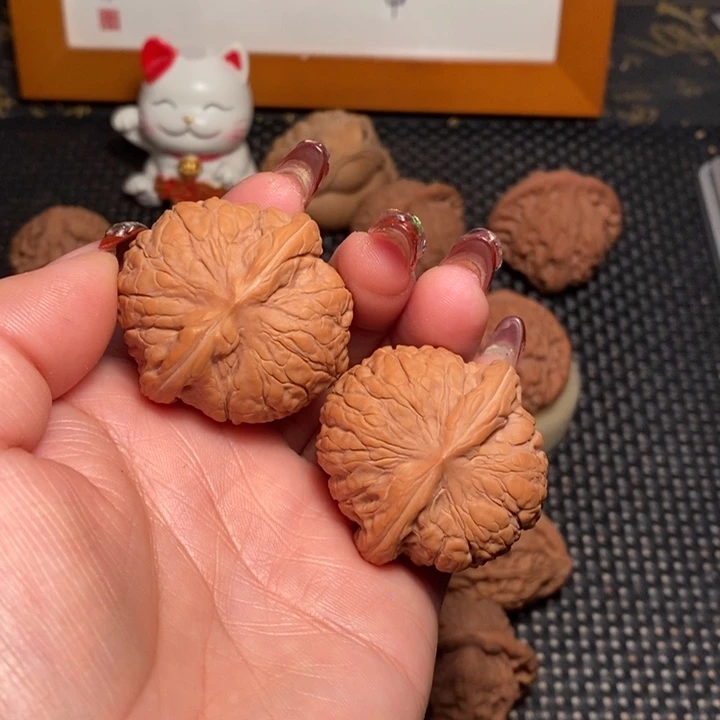 文玩核桃把件刘*39乾隆磨