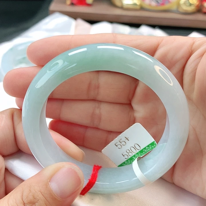 未镶嵌手镯翡翠55正