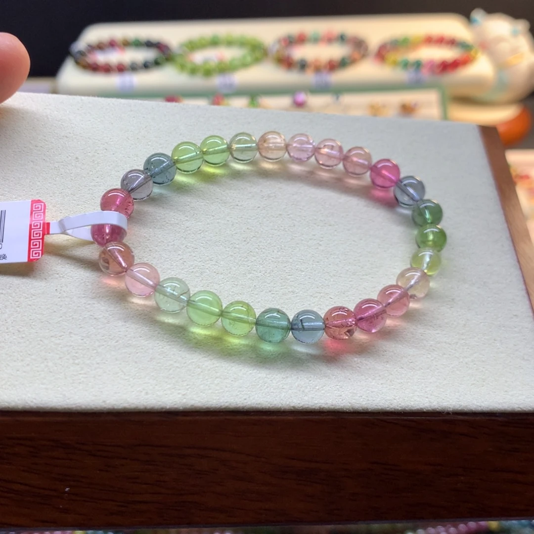 未镶嵌碧玺手链人鱼色