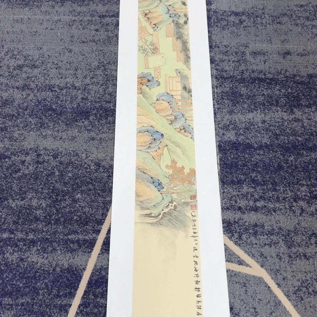 国画国画作品山水花鸟纯手绘