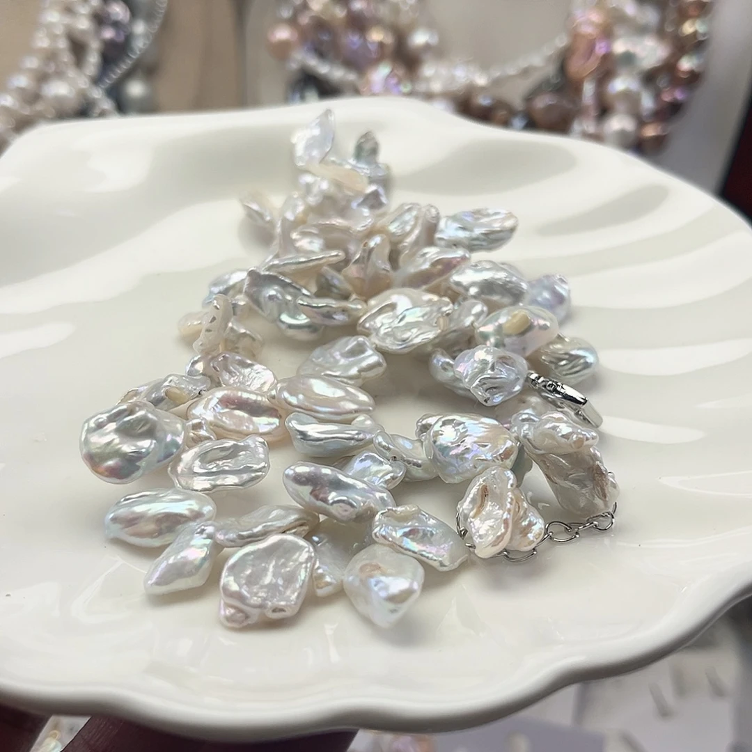 项链未镶嵌淡水珍珠【纯恬】