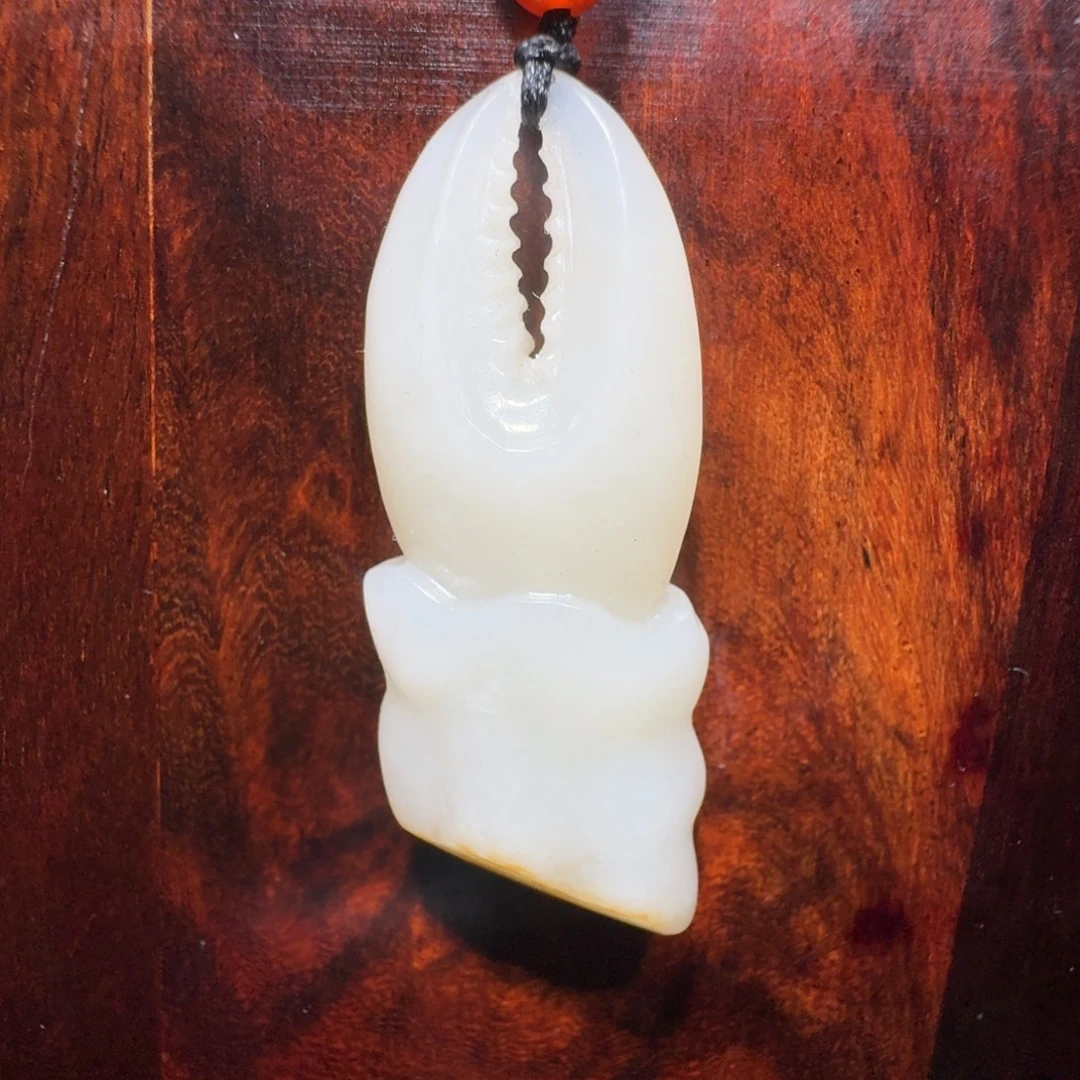 和田玉未镶嵌吊坠(不含链)