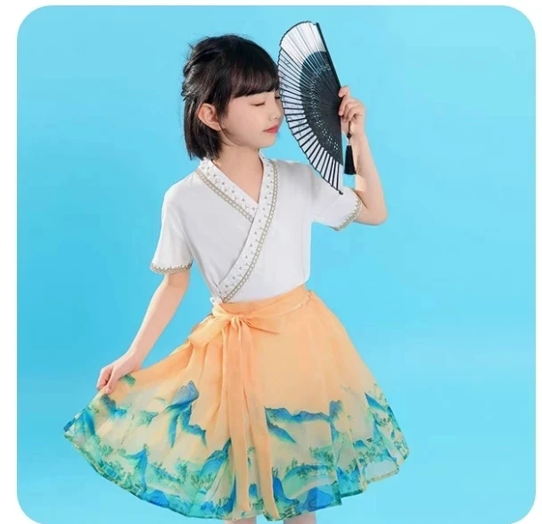 B1中下女宝汉服套装