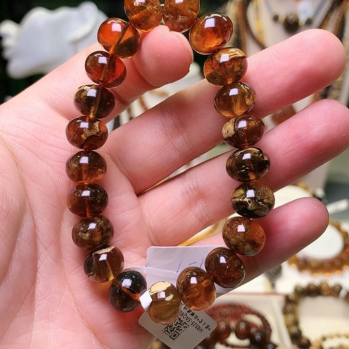 琥珀未镶嵌裸石抚顺琥珀325