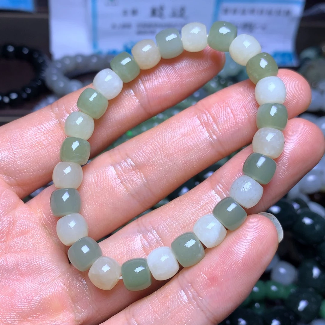 和田玉未镶嵌手串