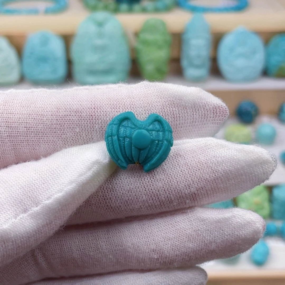 未镶嵌绿松石珠宝奇石