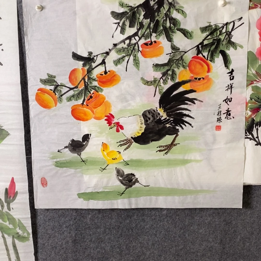 国画手写手绘国画作品11