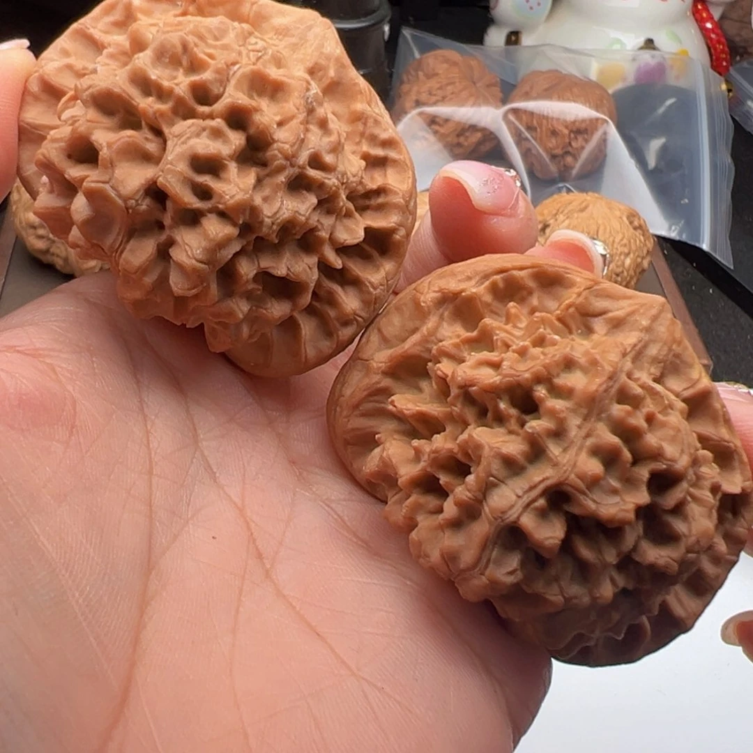 文玩核桃把件官帽53