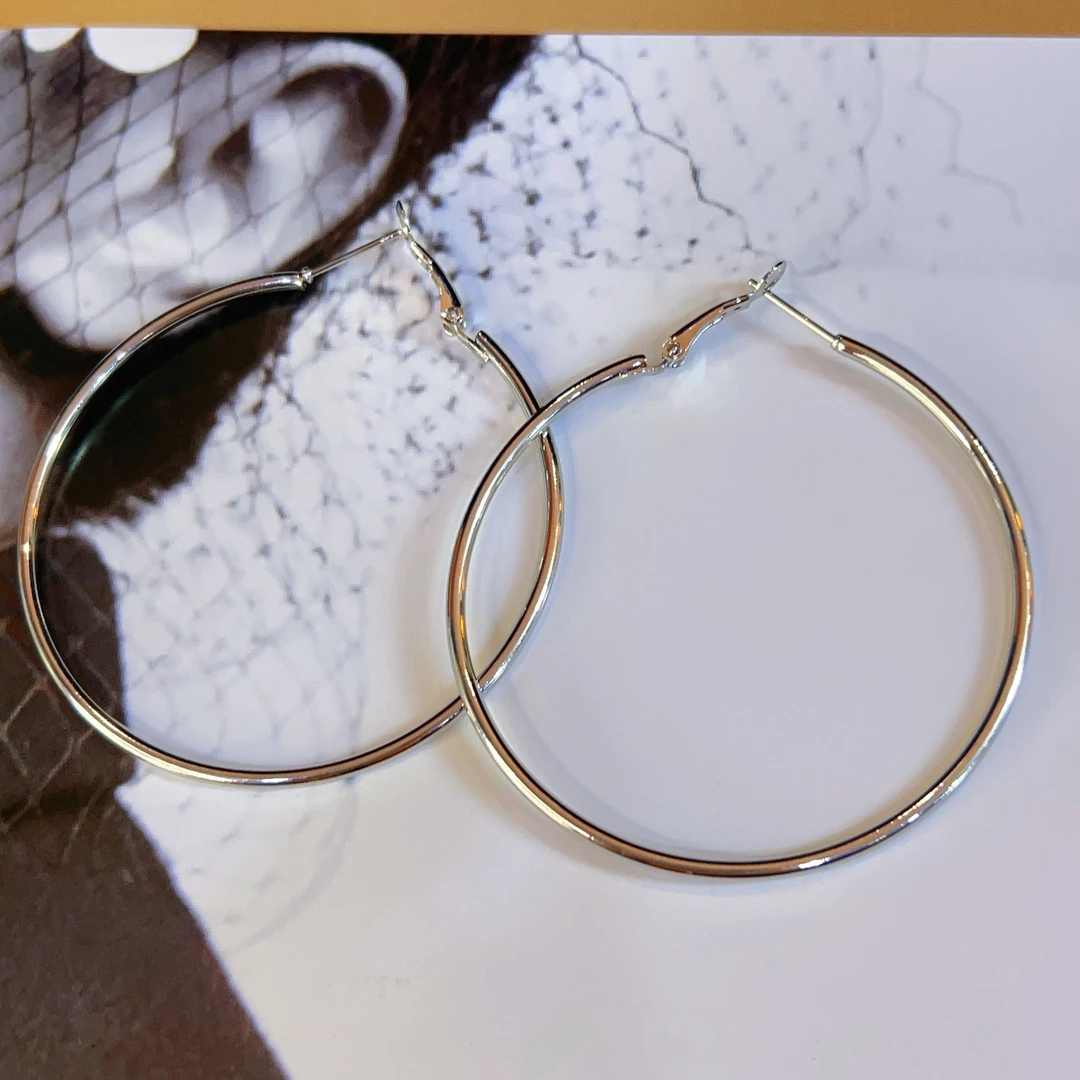 铜合金耳饰 哈尼西牧时尚百搭耳圈#0008162