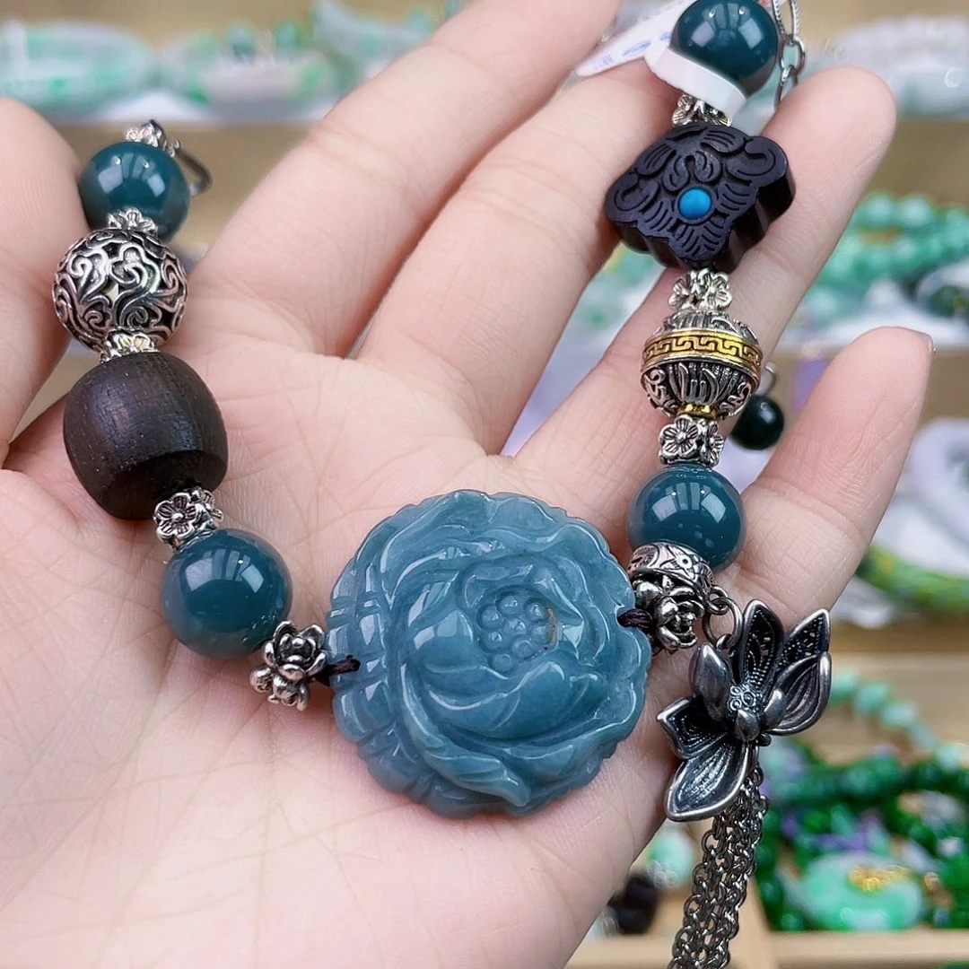 翡翠未镶嵌手链手链