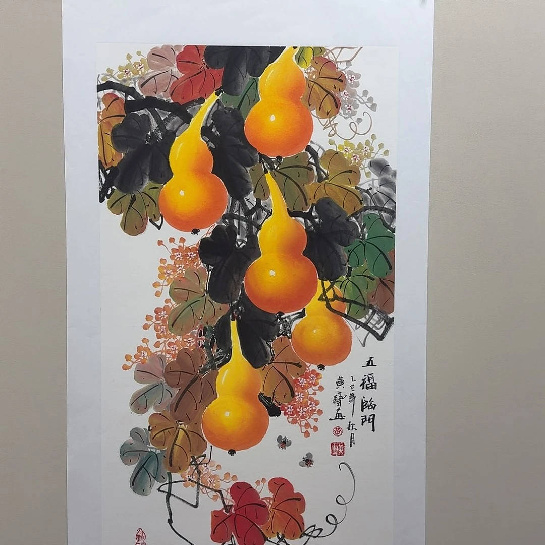 国画精品纯手绘100×50