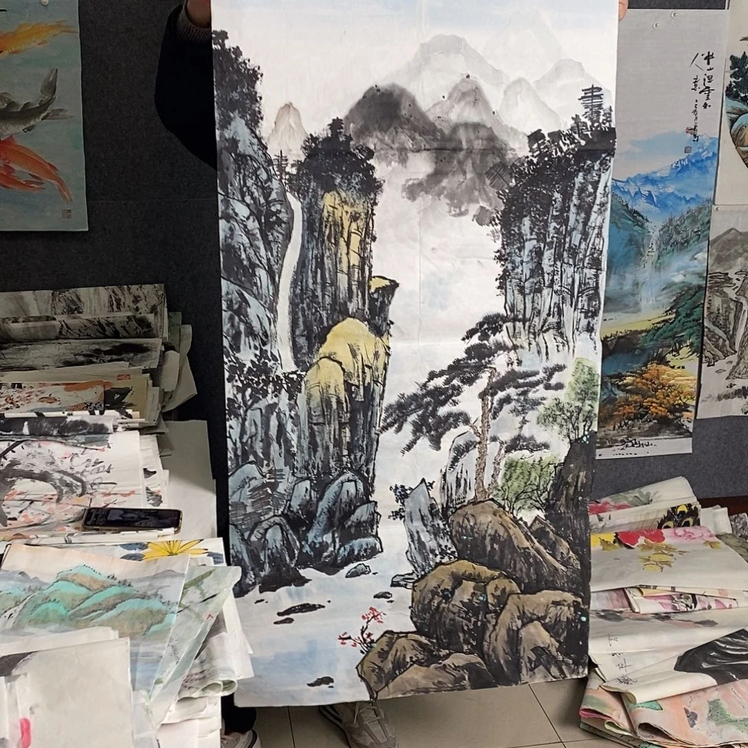 国画手写手绘国画作品44