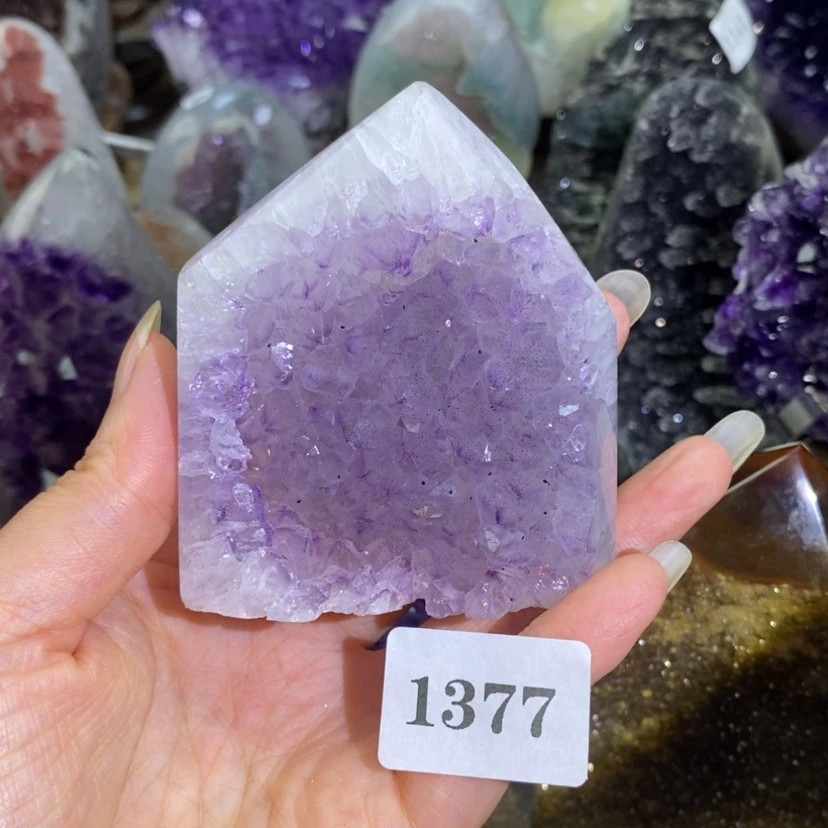 【闪购商品】未镶嵌大型摆件（非配饰）紫晶