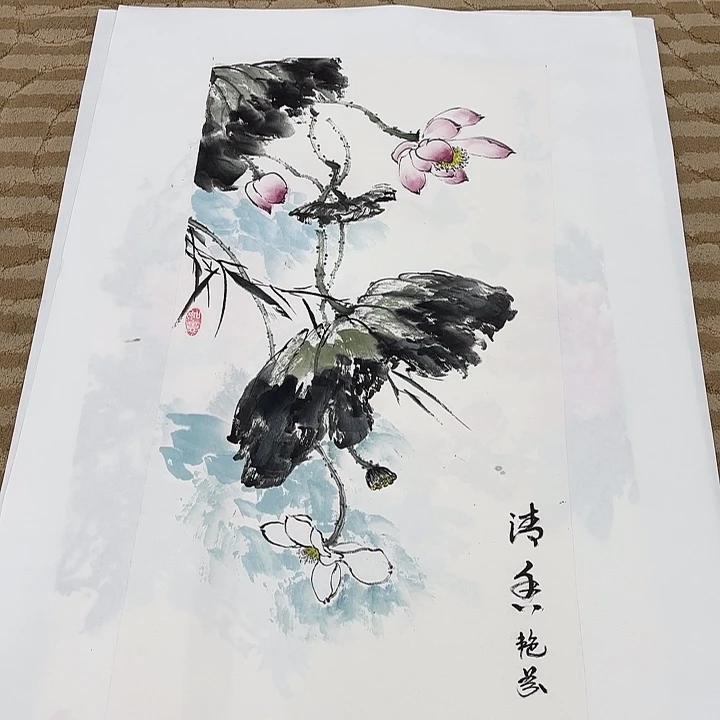 国画花鸟和蝴蝶等四开