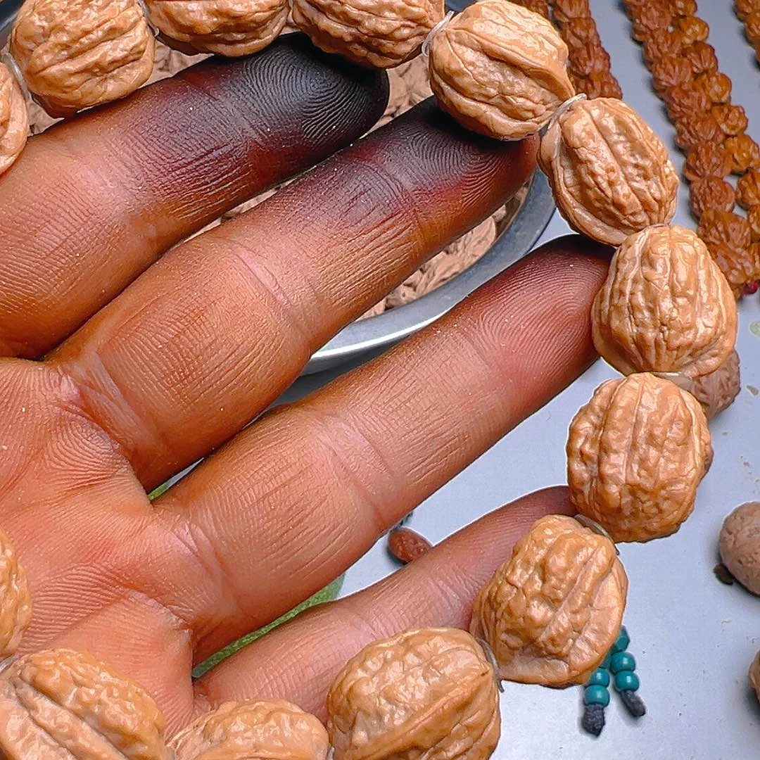 猴头核桃吊坠金蟾16