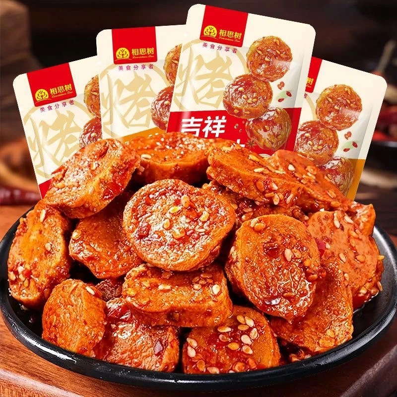 【团单】香辣烧烤面筋小零食 追剧零食  一颗麻麻兑换一包