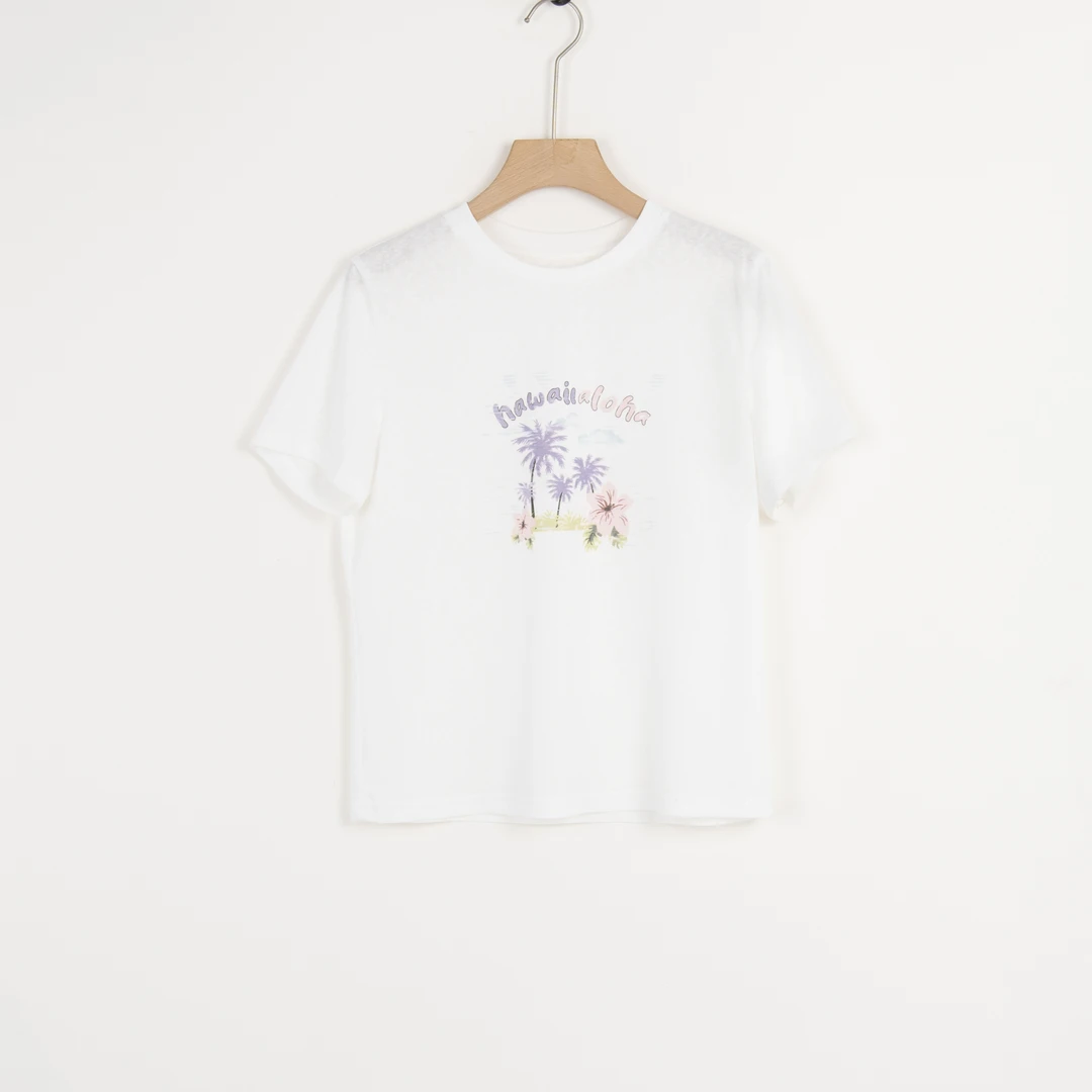 华人杰春夏亚麻T恤透气短袖打底时尚休闲圆领百搭内搭舒适T恤