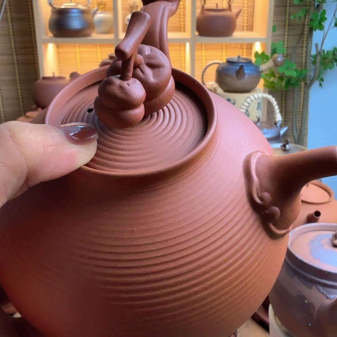 盆***手陶壶陶壶陶壶陶器陶瓷