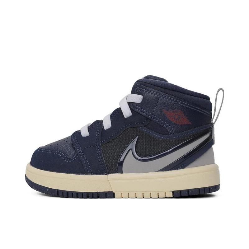 NIKE耐克儿童JORDAN 1 MID RM EASYON (TD)运动休闲鞋FQ1283-400
