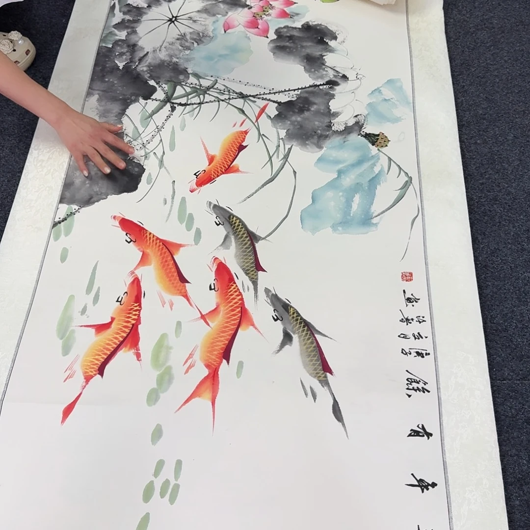 纯手绘年画好作品