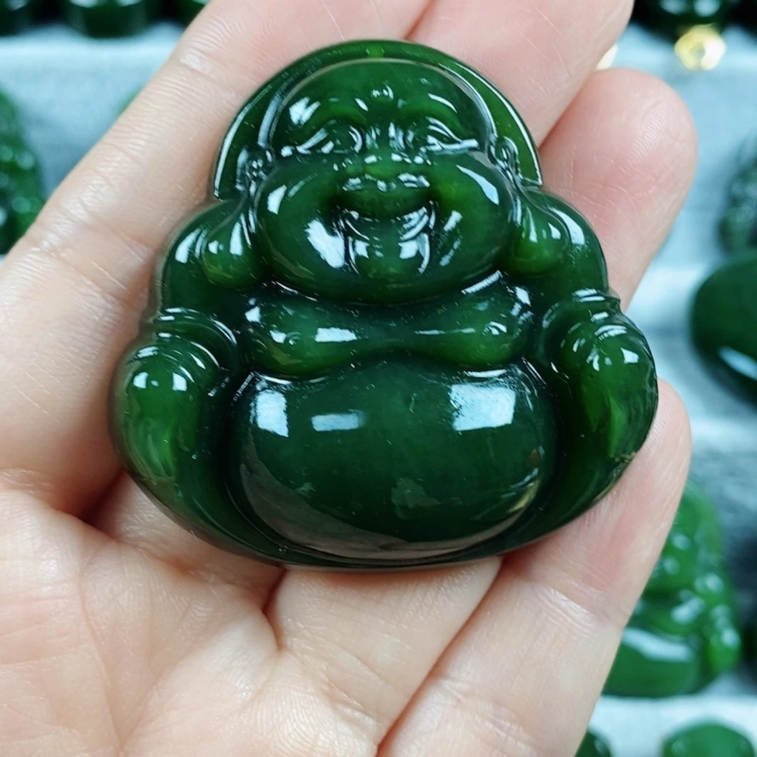 和田玉未镶嵌颈饰47mm