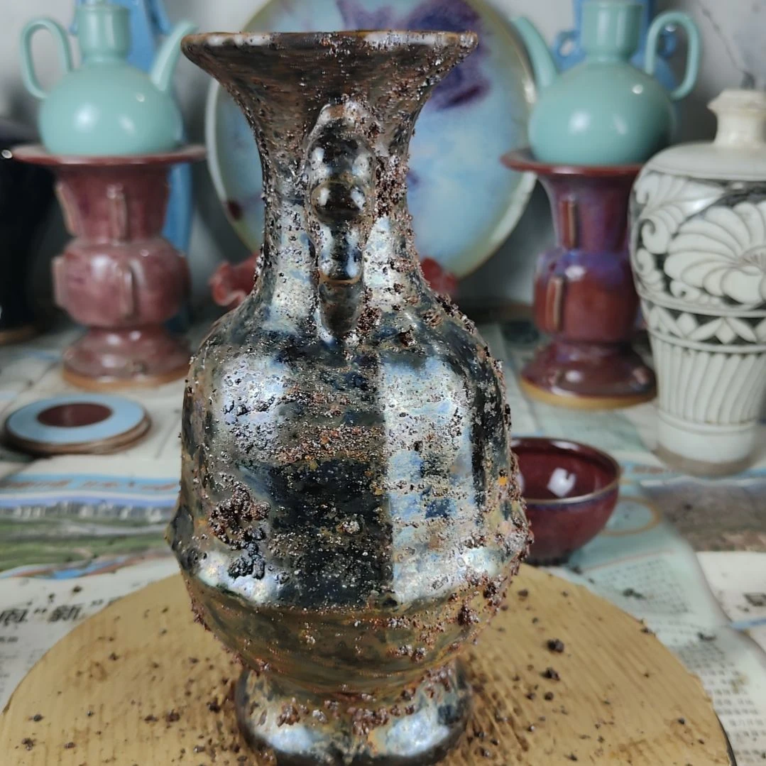 阿***贵瓷片自选器型官窑生锈瓷