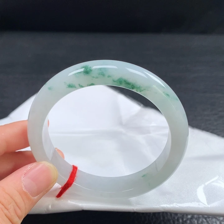 翡翠未镶嵌手镯56➕