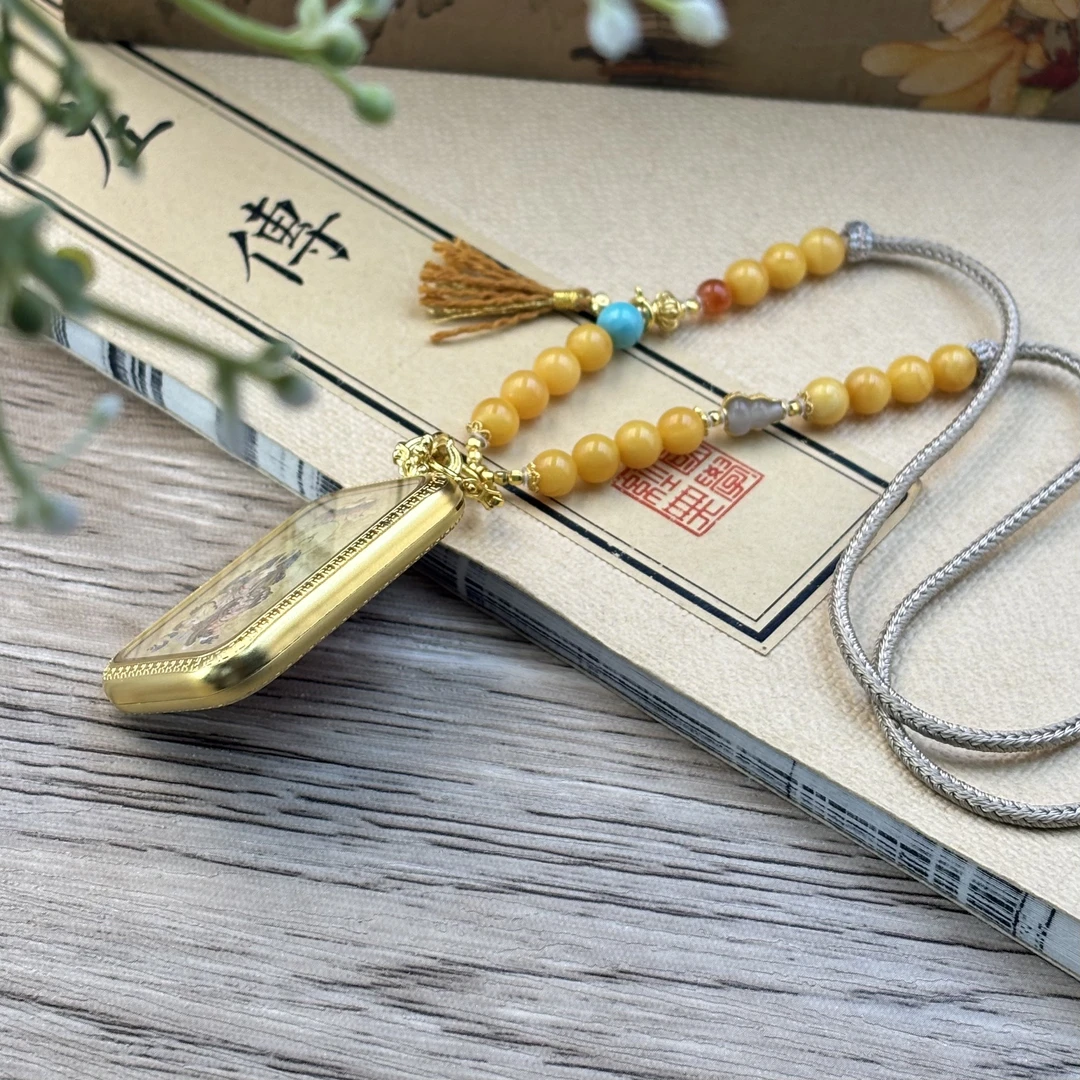 合金吊坠 【灵柒】太乙J苦天Z卡卡项链+名+日期（ZN）