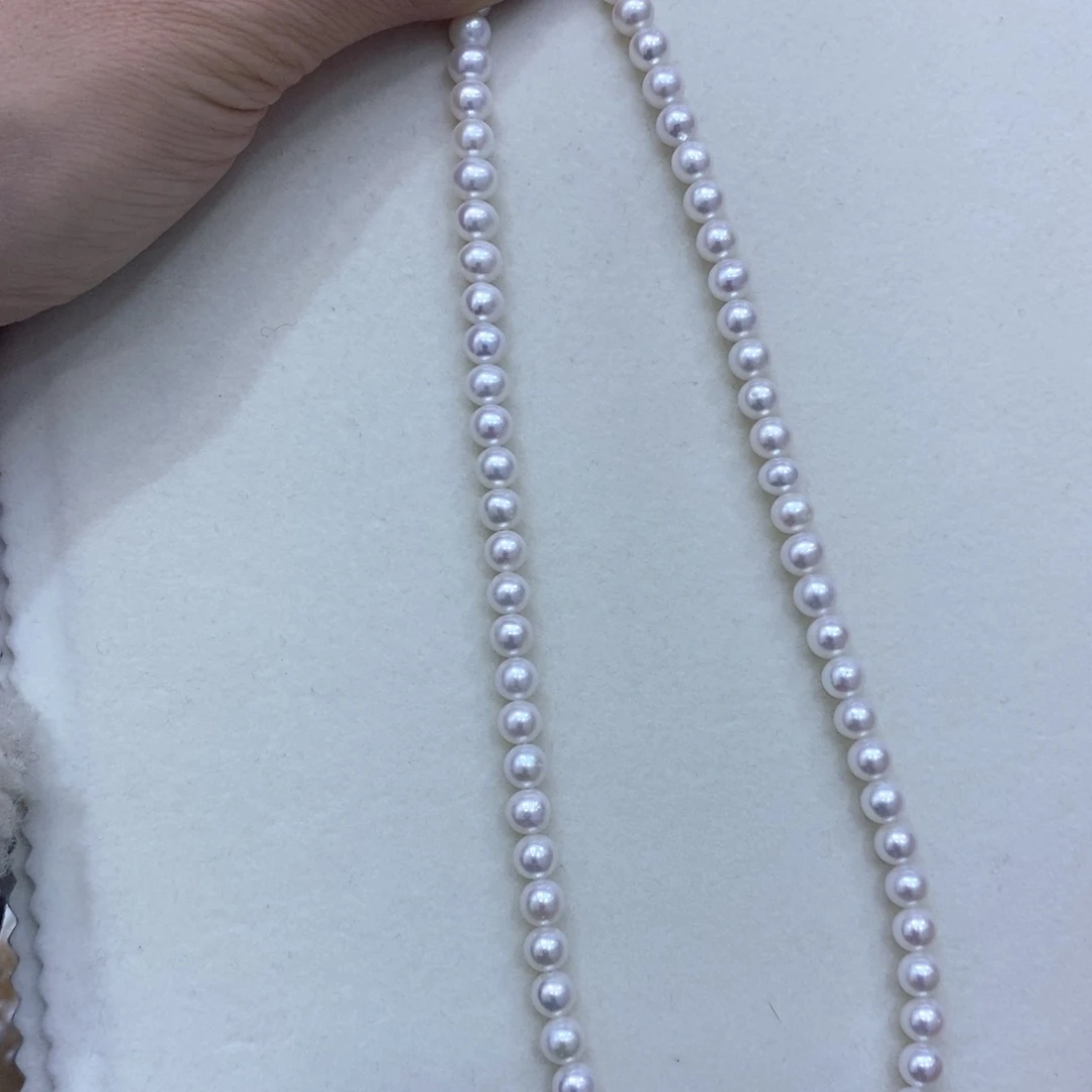 淡水珍珠颈饰银S925镶嵌汤*