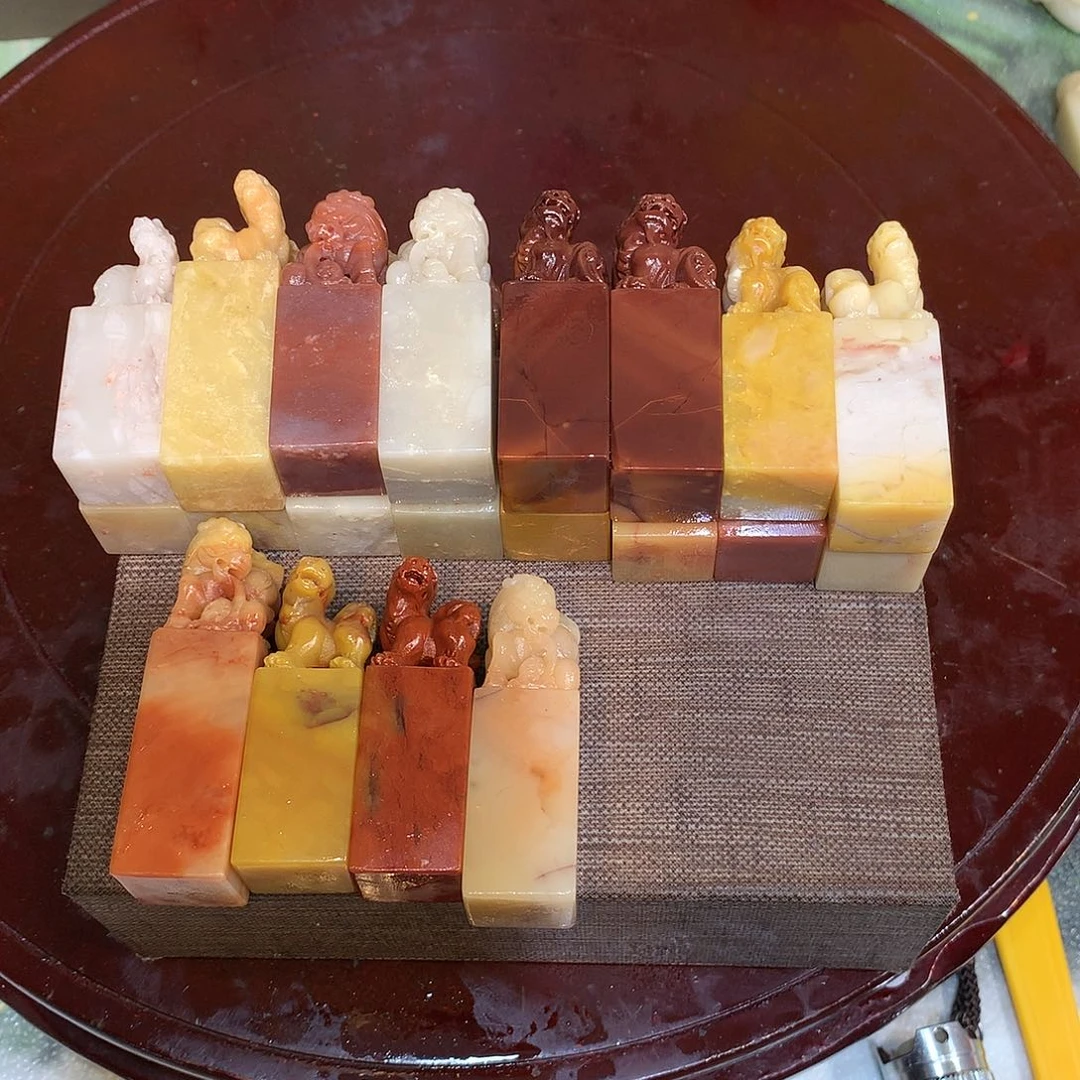 游*萧田黄石田黄石田黄石20方