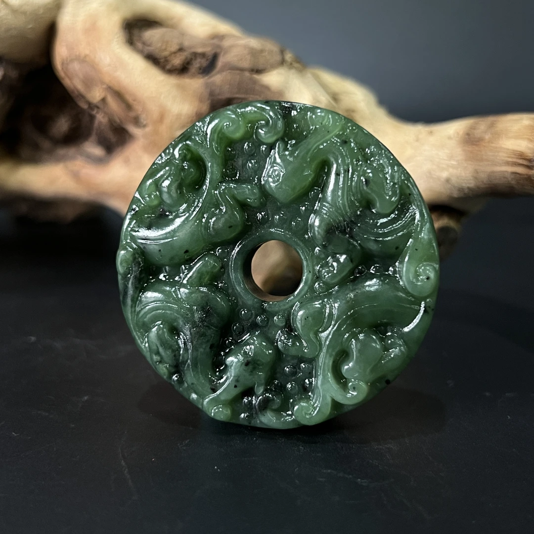 0705GC107和田玉挂件