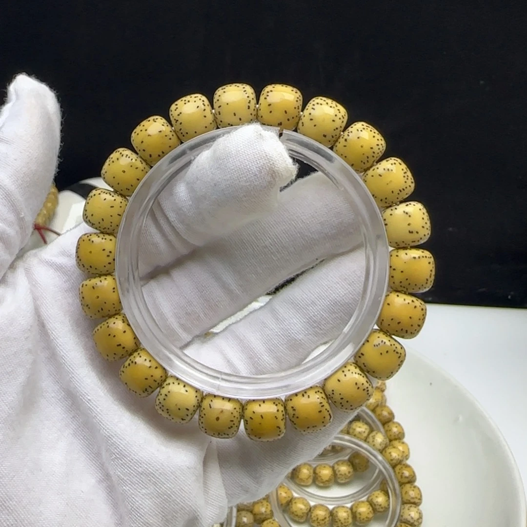 予***安星月菩提手串卡10.5侧留白5