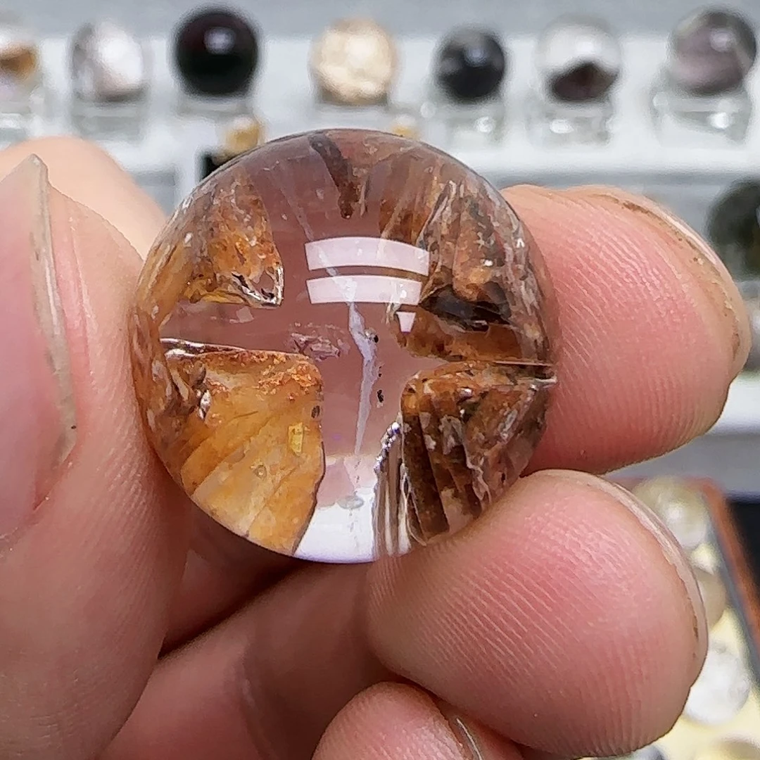 水晶未镶嵌珠宝半成品