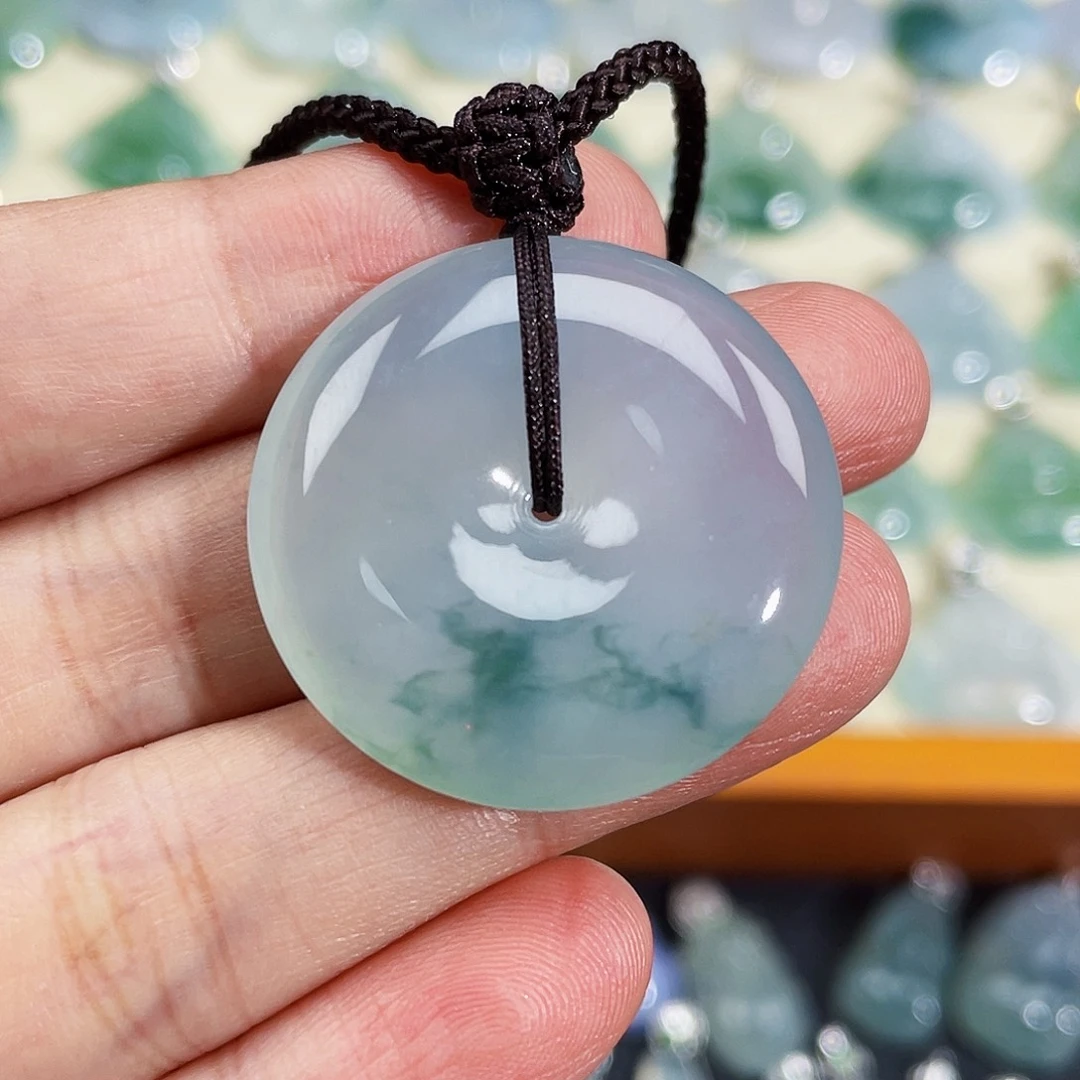 翡翠未镶嵌颈饰吊坠