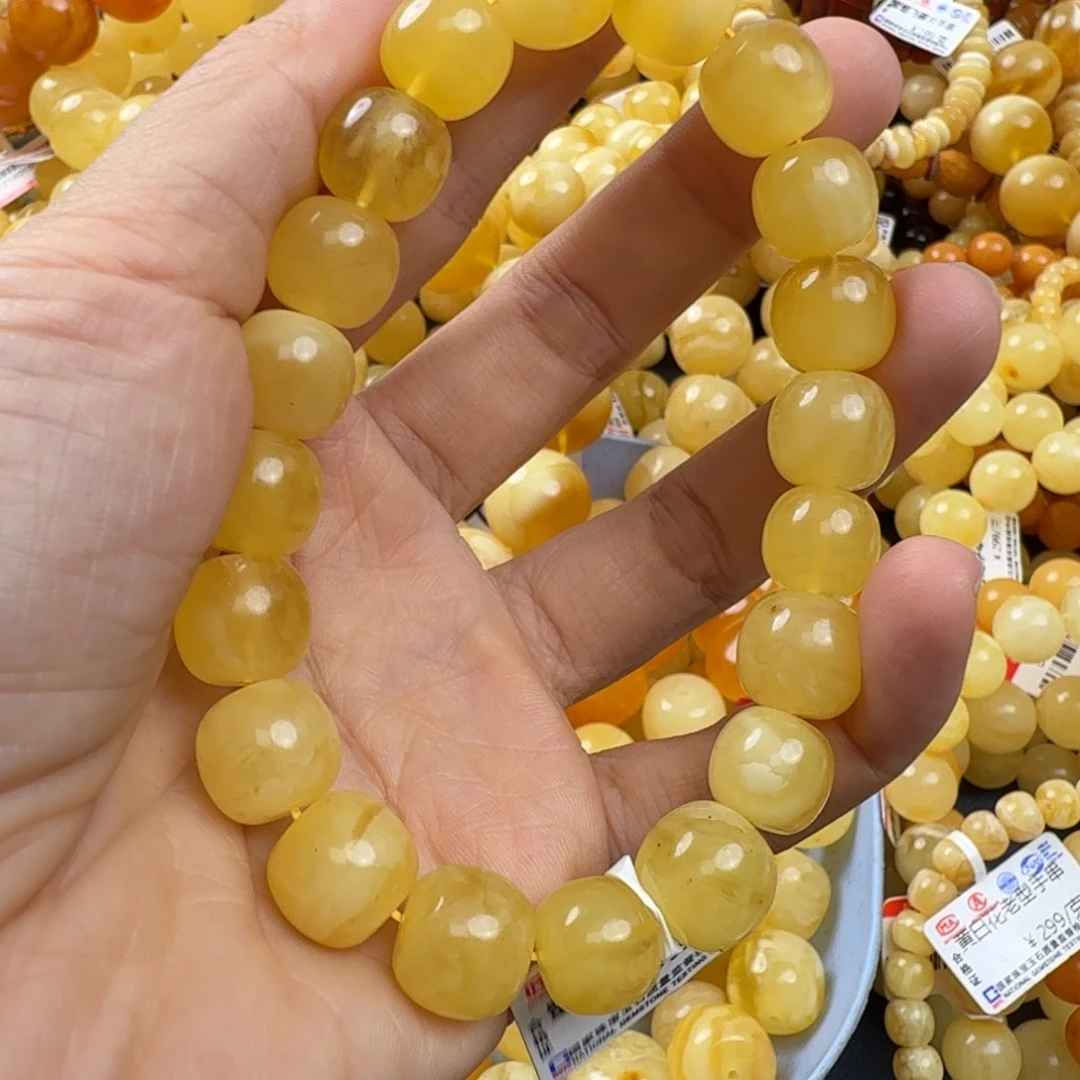 琥珀未镶嵌珠宝奇石