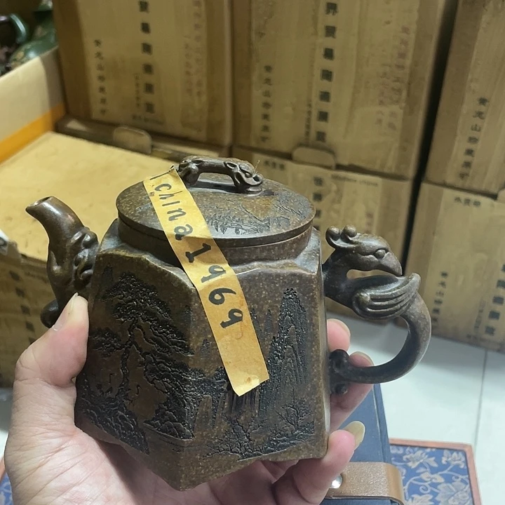 茶壶紫砂紫砂壶大家都知道喜欢紫砂