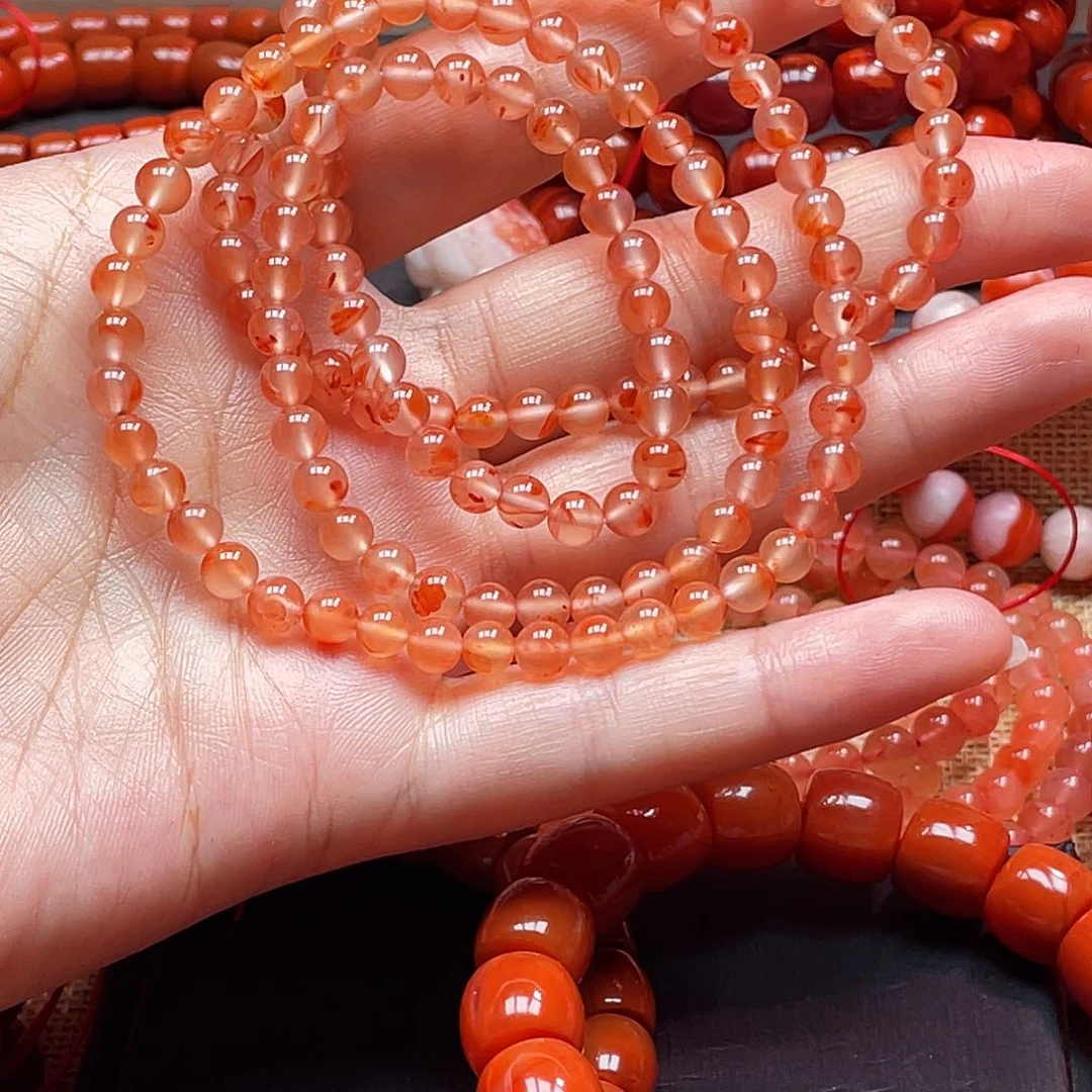 手链未镶嵌南红玛瑙