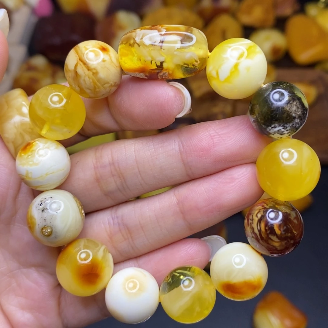 未镶嵌定制琥珀胖