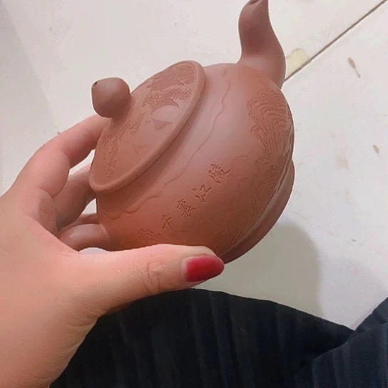 全手工制作宜兴紫砂