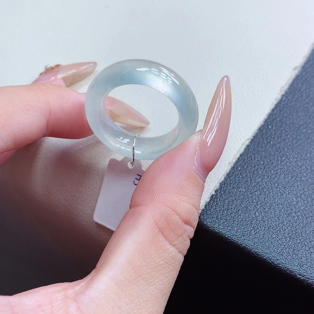 未镶嵌戒指翡翠18号