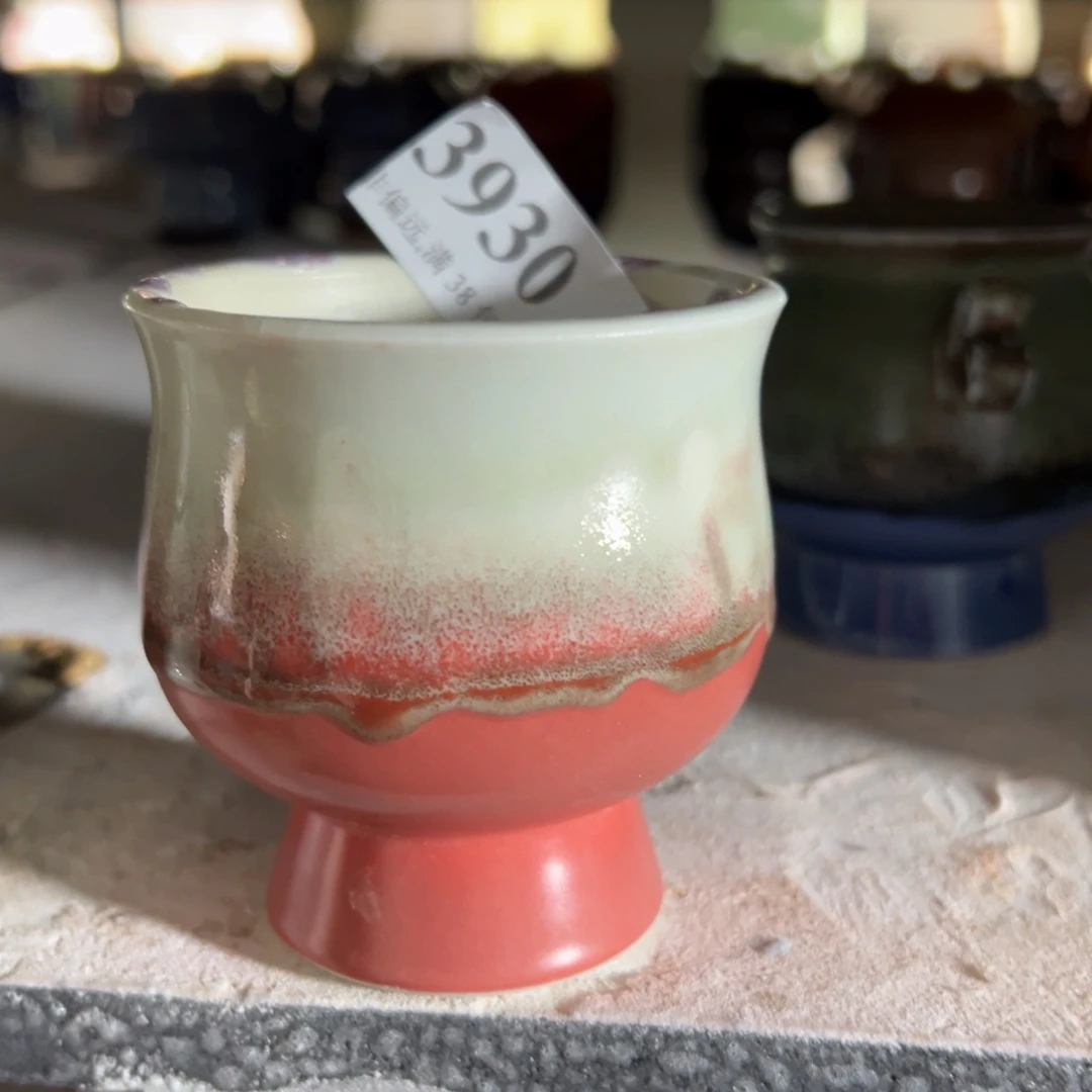 红陶景德镇手工花盆