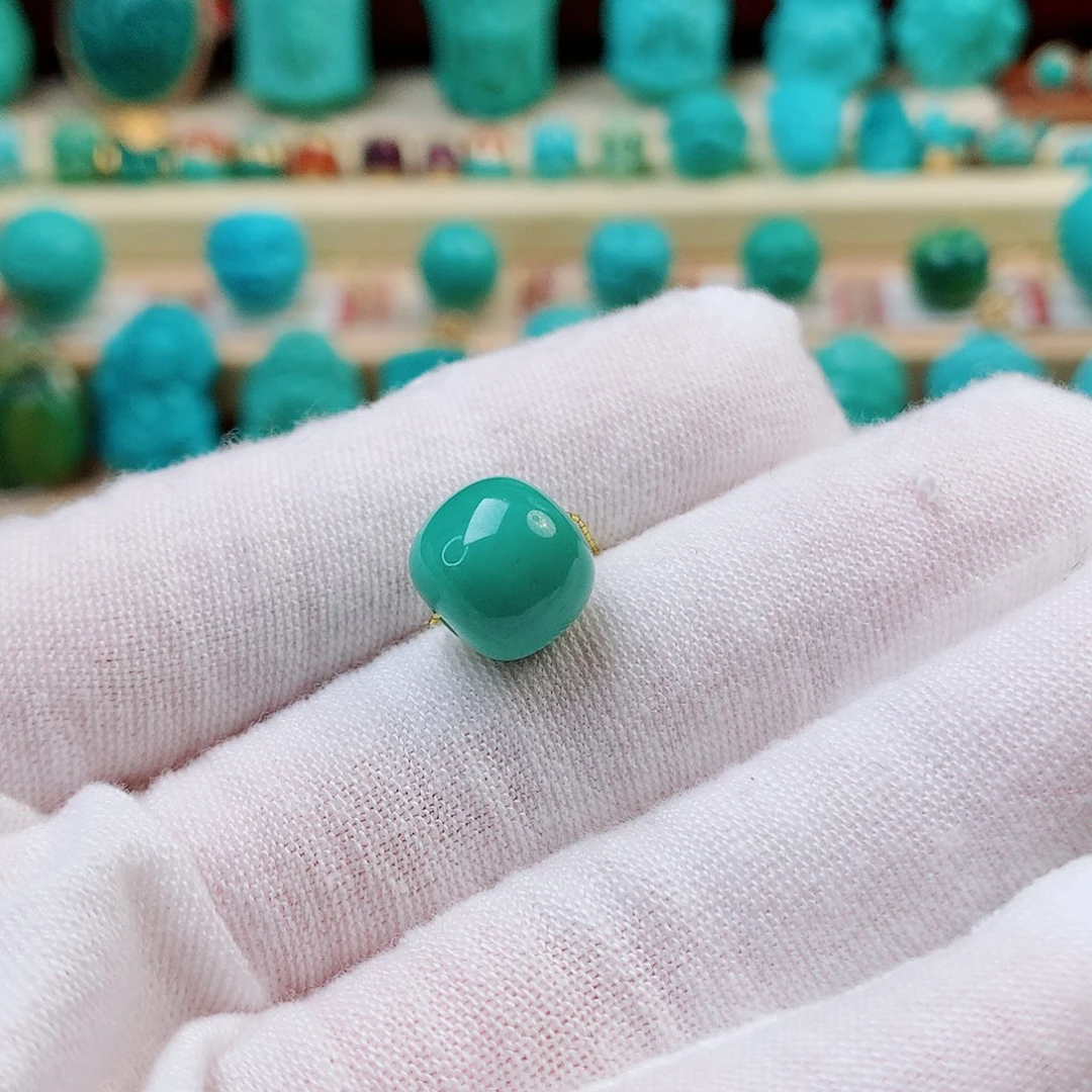 未镶嵌绿松石珠宝半成品10