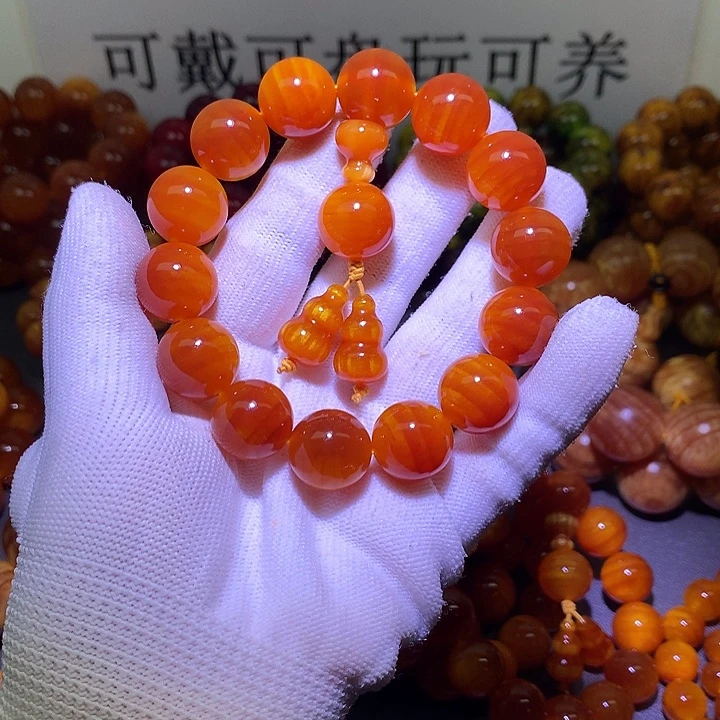 手串/手链松木（琥珀木）1.6 包浆高货