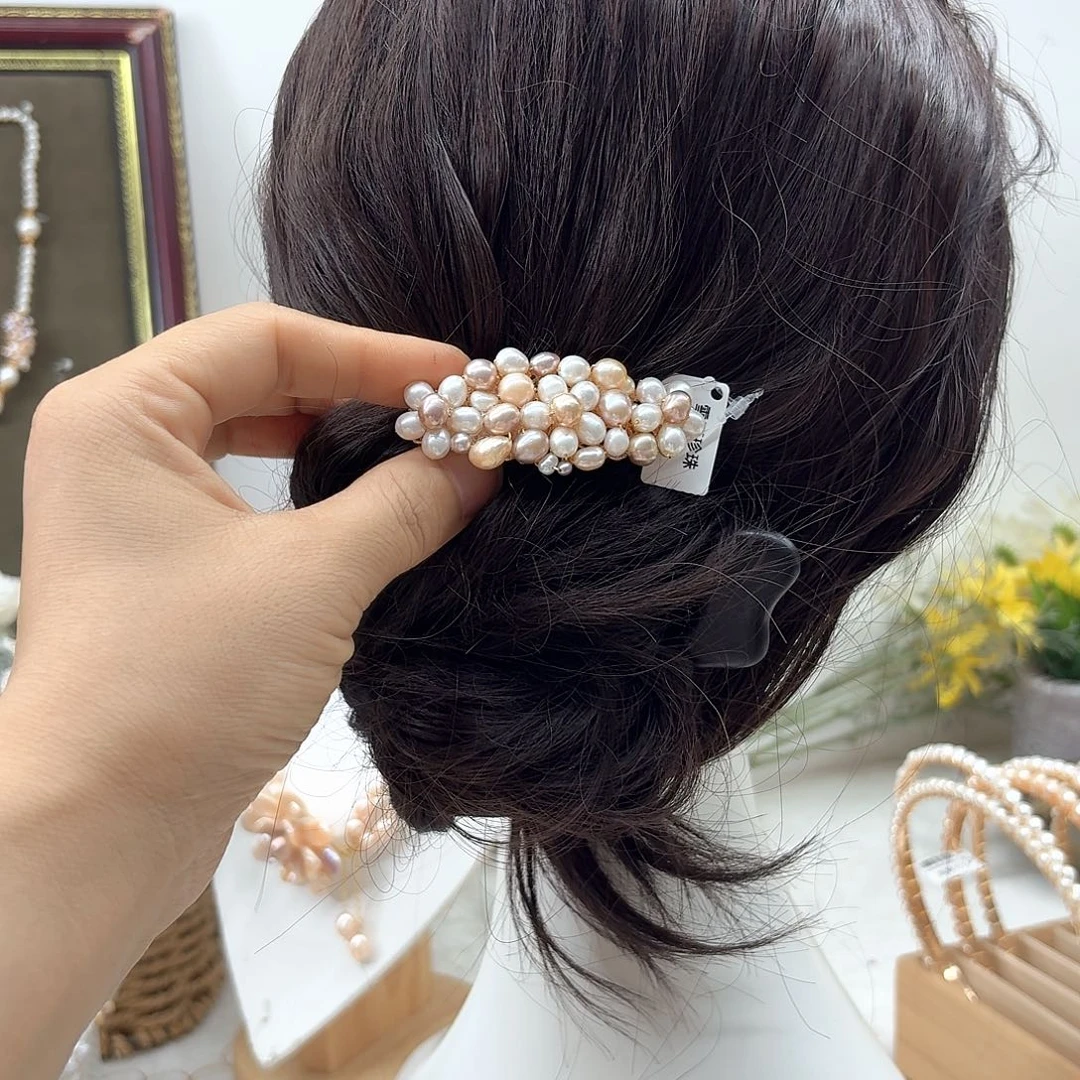 未镶嵌淡水珍珠发饰