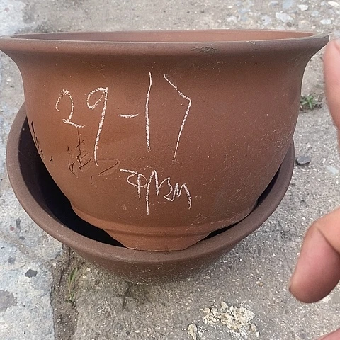 中国离心紫砂花盆