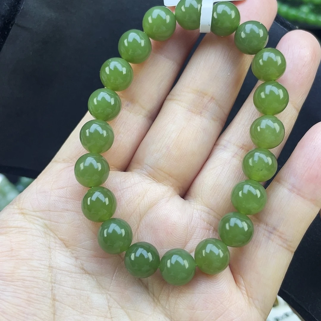 和田玉未镶嵌手链4