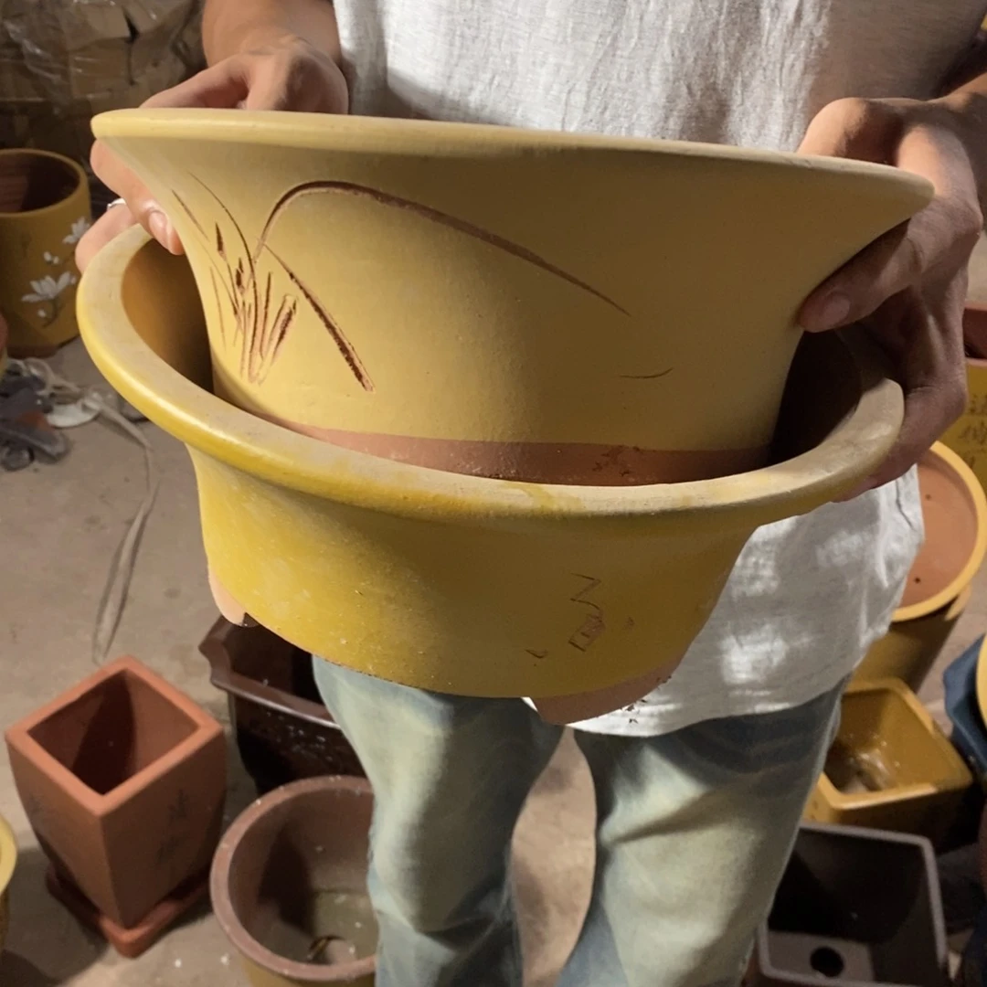 紫砂花盆啊口径了